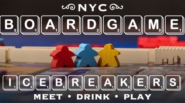 NYC Boardgame Icebreakers - Meet • Drink •  Play